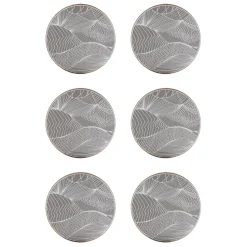 Japanese Landscape onderzetter (glazen) 6-pack, Stone