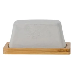 Josefine botervloot met schotel, Grijs