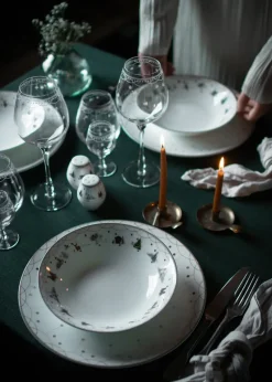 Julemorgen Story zout- & peperstel 2-delig, Wit