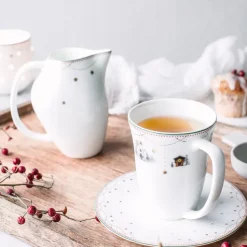 Julemorgen suiker- en melkset, 1 set