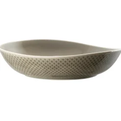 Junto diep bord 25 cm, Pearl grey