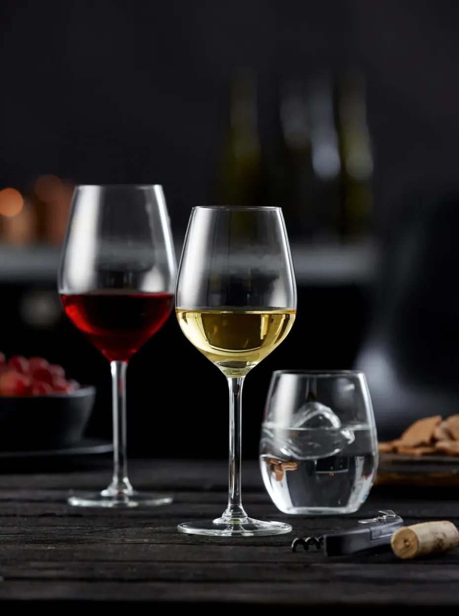 Juvel wittewijnglas 38 cl 4-pack, Transparant