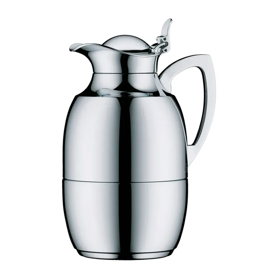 Juwel thermoskan 1 l, Verchroomd roestvrij staal