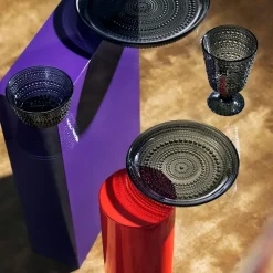 Kastehelmi bord klein - Ø24,8 cm, Donkergrijs