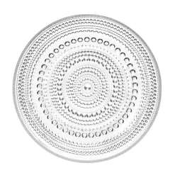 Kastehelmi bord klein - Ø24,8 cm, clear (helder)