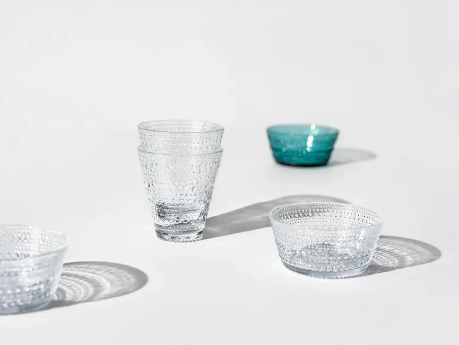 Kastehelmi schaal, helder