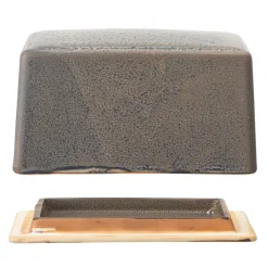 Kendra botervloot aardewerk, Grijs