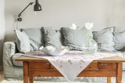 Åkervinda tafelkleed 75x75 cm, Roze