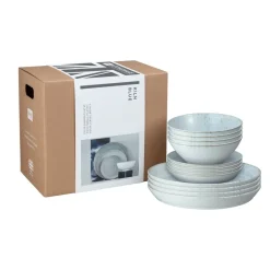 Kiln blue serviesset, 12 delen