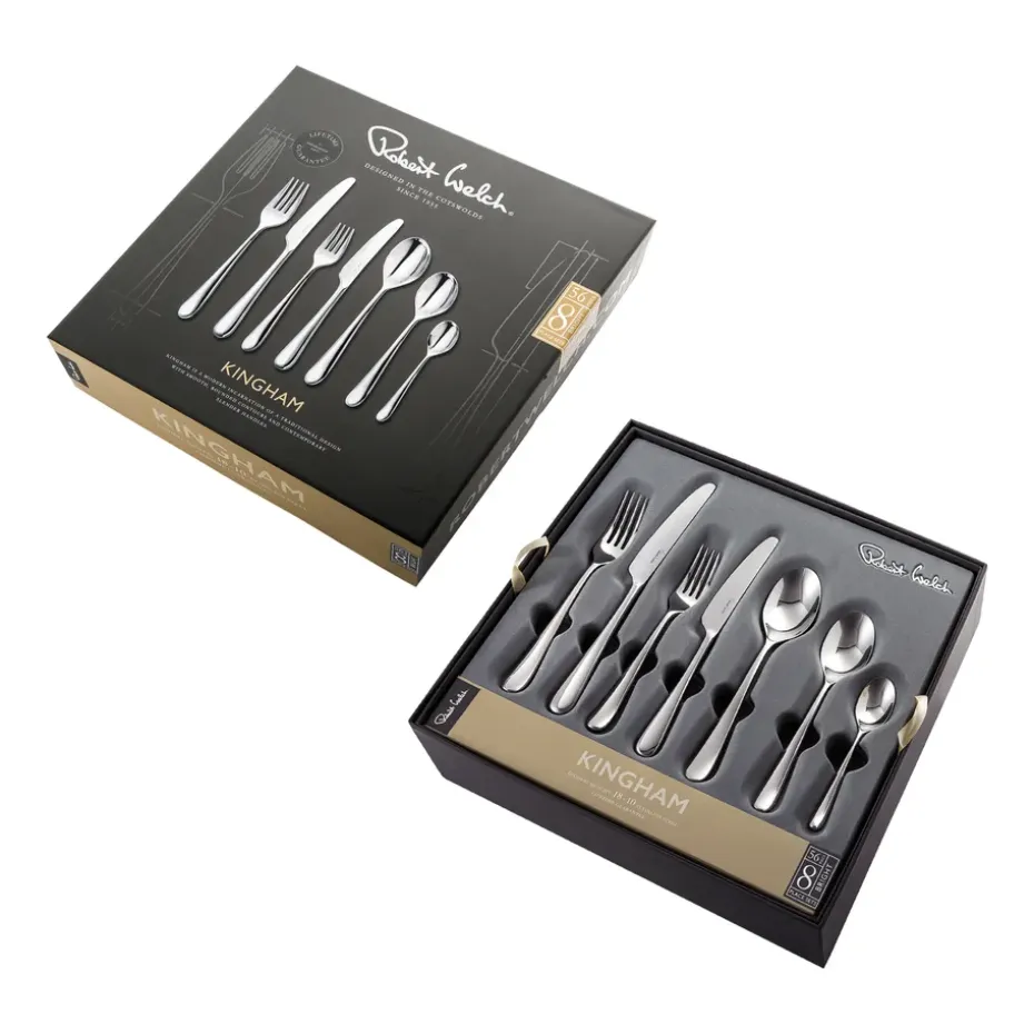 Kingham Bright bestekset, 56-delig
