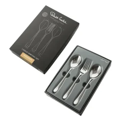 Kingham Bright serveerbestek 3-delig, Roestvrij staal