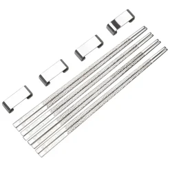 Kito Chopsticks eetstokjes 4-pack, Zilver