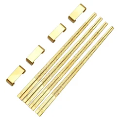 Kito Chopsticks eetstokjes 4-pack, Messing