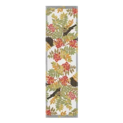 Koltrast tafelloper, 35 x 120 cm.