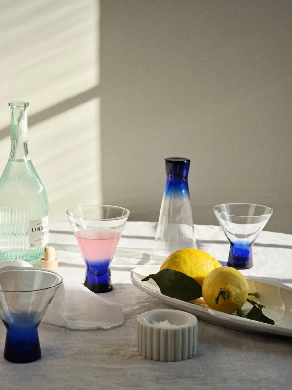 Konus cocktailglas 20 cl, Intense blue