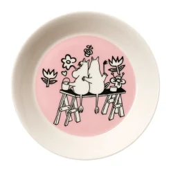Kärlek 30 jaar Moomin schoteltje, Ø15 cm