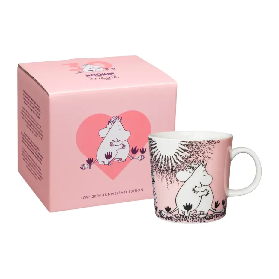 Kärlek 30 år Moominmok cadeaubox, 30 cl