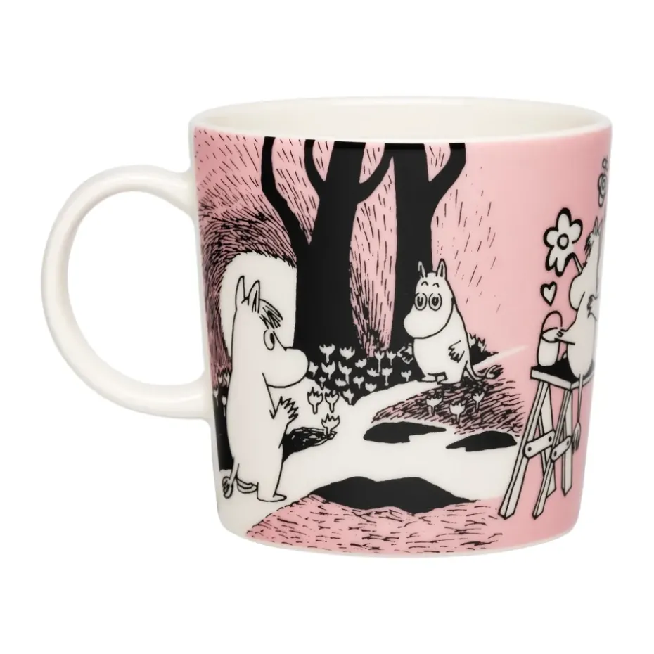 Kärlek 30 år Moominmok cadeaubox, 30 cl