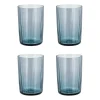 Kusintha waterglas 28 cl 4-pack, Blauw
