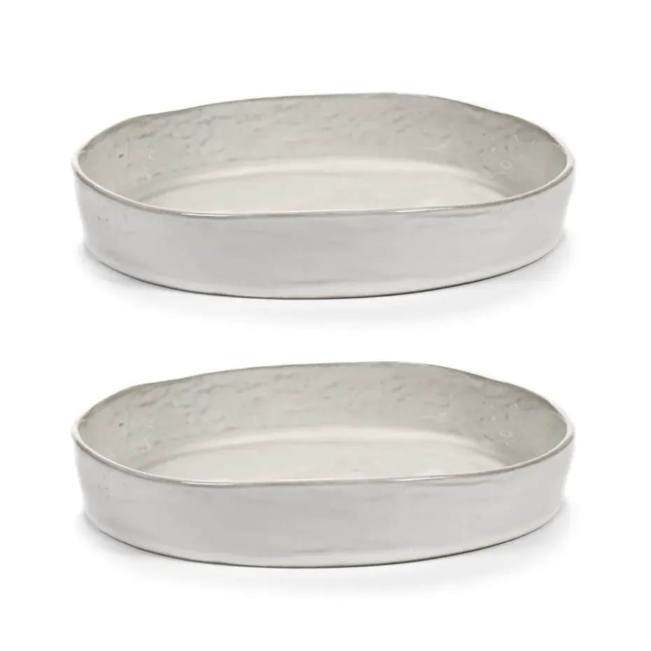 La Mère diep bord S Ø20 cm 2-pack, Off white