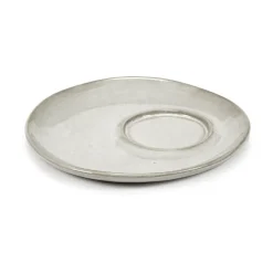 La Mère schotel voor espresso kop Ø11 cm 2-pack, Off white