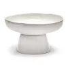 La Mère serveerschaal op voet Ø31 cm, Off white