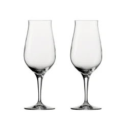 Laag snifterglas voor whisky, 2 stuks, transparant