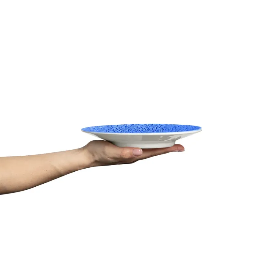 Lace bord, 20 cm, Lichtblauw