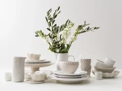 Lace pot, 1,2 L, Wit