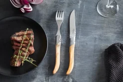 Laguiole By Hâws grillvork 6-pack, Olijf