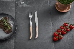 Laguiole By Hâws grillvork 6-pack, Eiken