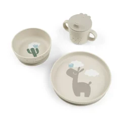 Lalee foodie kinderservies 3-delig, Sand