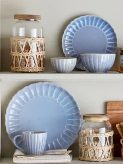 Latina bord Ø27 cm, Light blue