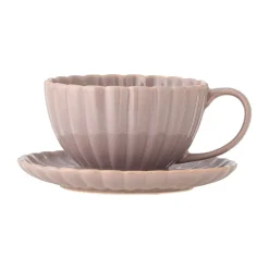 Latina kop 22 cl met schotel, Rose