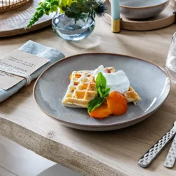 Lave schaal Ø28 cm, Lave beige