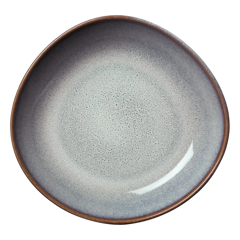 Lave schaal Ø22 cm, Lave beige