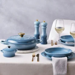 Le Creuset Signature bord 27 cm, Chambray