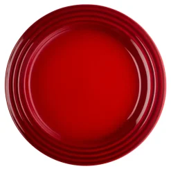 Le Creuset Signature bord 22 cm, Kersenrood