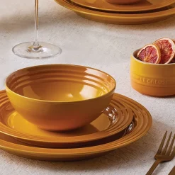 Le Creuset Signature bord 22 cm, Nectar