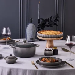 Le Creuset Signature bord 27 cm, Flint