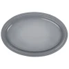 Le Creuset Signature grote serveerschaal 46 cm, Mist gray