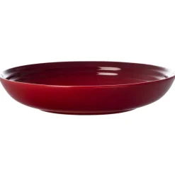 Le Creuset Signature pastabord 22 cm, Kersenrood