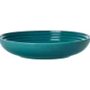Le Creuset Signature pastabord 22 cm, Caraïbisch blauw
