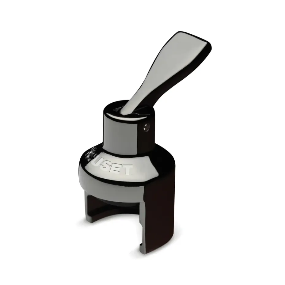 Le Creuset SW-101 Crown champagnesluiter, Silver Black