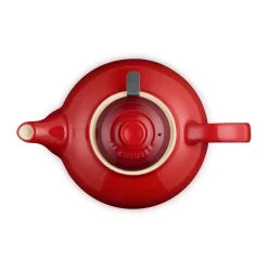 Le Creuset theepot, Cerise, met zeef, 1,3 L
