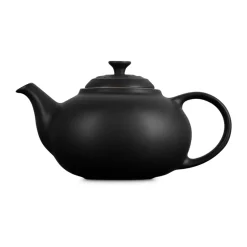 Le Creuset theepot, Matte Black, met zeef, 1,3 L