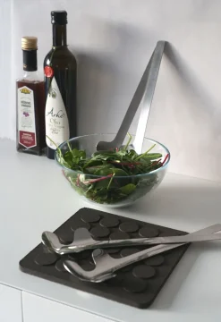 Leaf saladebestek, Polished Steel
