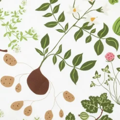 Leksand tafelloper, wit