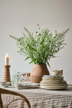 Leon tafelkleed 145x330 cm, Seagrass