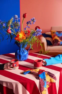 Leya servet 45x45 cm 2-pack, Multi